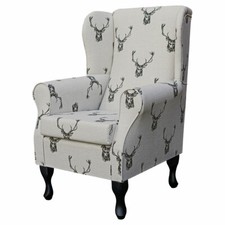 Stag Wingback Fireside