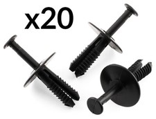 20x BUMPER RIVET TRIM CLIPS