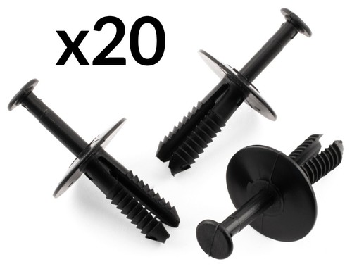 20x bumper rivet trim - rivet, clips
