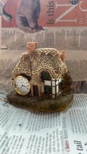 Liliput lane cottage clock 