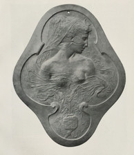 Art Nouveau - Silver Pendant