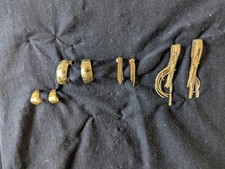 4 Pairs of Vintage Goldtone