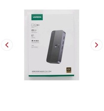 Green kvm switch 2in1 - green, out