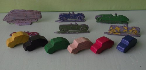 Wooden gaming tokens - gaming, toys