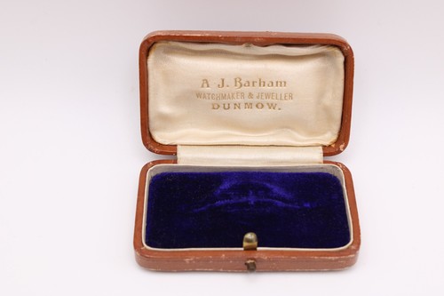 Antique brooch box j - a.,