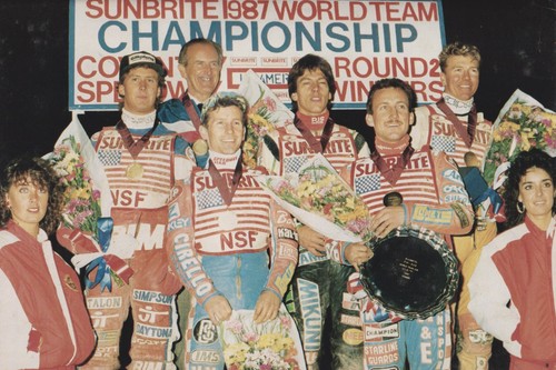 Usa 1987 speedway team - usa,