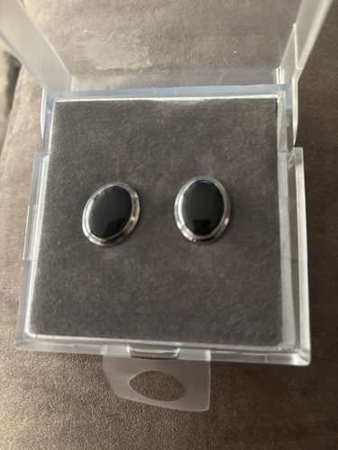 Silver and black onyx style - silver,