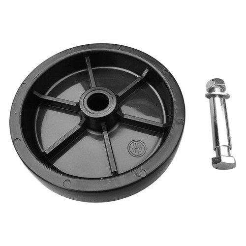 Plastic trailer support wheel - trailer,