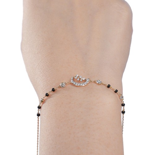 Karat mangalsutra bracelet - 18,