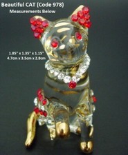 Beautiful Glass CAT KITTEN