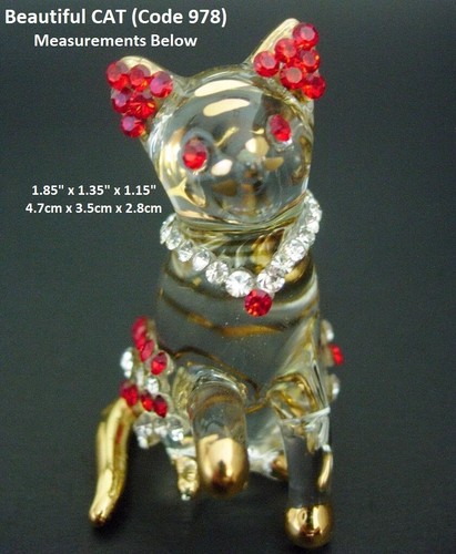 Beautiful glass cat kitten - beautiful,