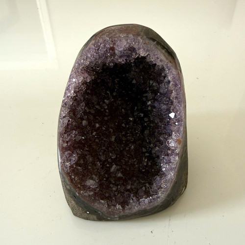 Polished amethyst geode - amethyst,