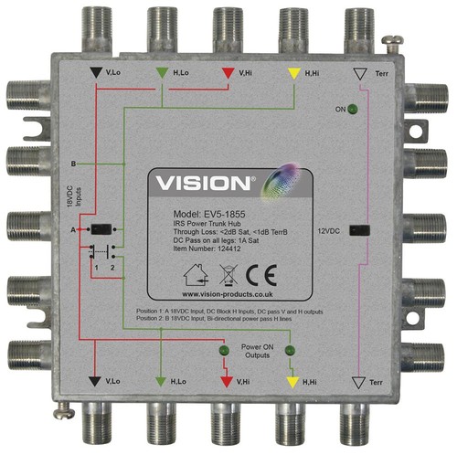 Ev5 1855 irs - ev5-1855, hub;