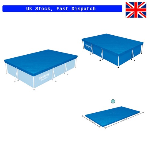 Rectangle pool cover - for, above