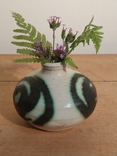 Vintage Moffat studio pottery bud vase by Gerard Lyons Scotland