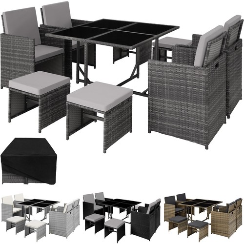 Rattan garden dining - , set