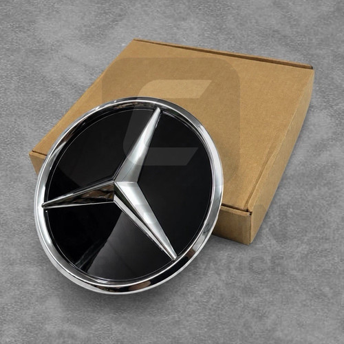 Mercedes chrome front - front, grill