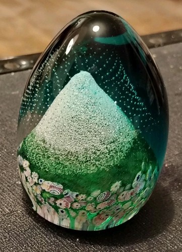 Caithness glass paperweight - glass,