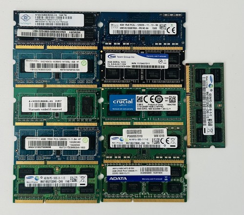 Job lot mixed speed 4gb - mixed, x