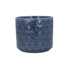 Navy Blue Plant Pot 1x