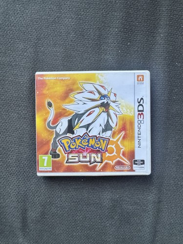 Pokemon sun - sun, 3ds)