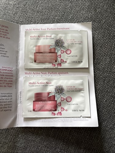 Clarins travel samples x - clarins,