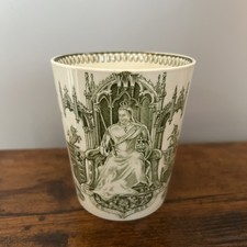 1897 Doulton Burslem Queen Victoria Diamond Jubilee Beaker