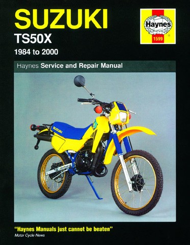 Clymer suzuki ts50x 1984 - suzuki, 1984-2000