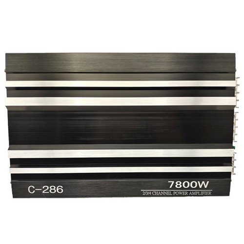 Channel 7800w car power - 4-channel,