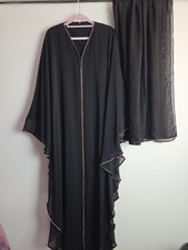 Black Ladies Abaya Maxi Size