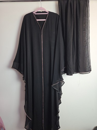 Black ladies abaya - ladies, maxi