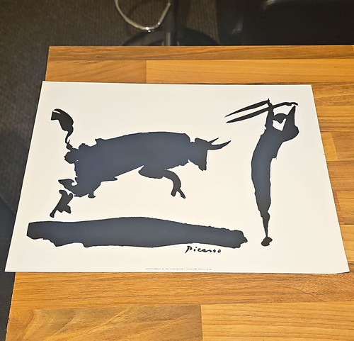 Pablo picasso bullfight iii - picasso,