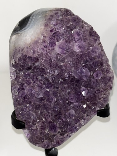 Large amethyst geode - large, stand