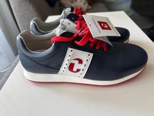 Duca Del Cosma Golf Italian Shoes NEW Leather UK Size 7 NWT 