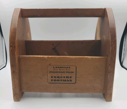 Vintage wooden esquire footman - vintage,