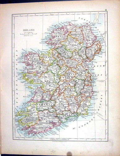 Old print 1897 - old, johnston