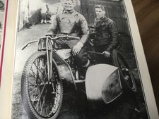 GEORGE RICHARDS SPEEDWAY DOUGLAS SWALLOW RACING SIDECAR OUTFIT MOTORCYCLE ARTICL