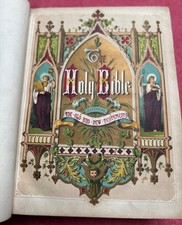 Rev John Brown Holy Bible, Old and New Testaments, gilt edged
