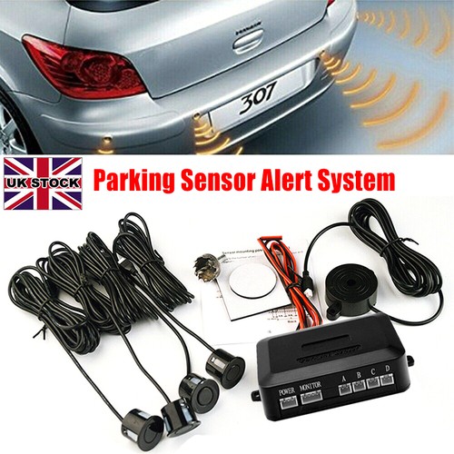 Black parking sensors car - 4x,