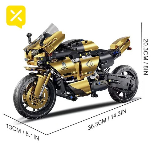 New night racer motorbike - new,