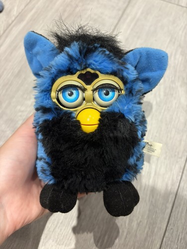 Vintage 1999 furby blue turtle - vintage,