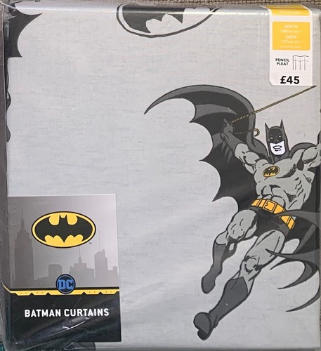 Dunelm batman grey thermal - dunelm,