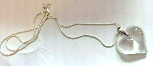 Lalique large clear - lalique, heart