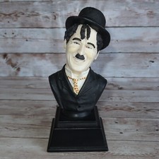 Charlie Chaplin Bust  18 cm  Statue Figure The Tramp Hollywood Silent Film Star
