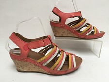 Clarks Orange Multi Strappy