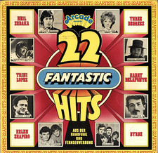 22 FANTASTIC HITS LP 12" Arcade Rec. ADE G3, Santana, Johnny Cash, Manfred Mann