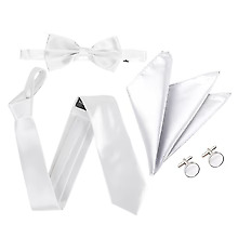 Satin Suit Set: Men's 4-Pc