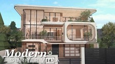 MODERN SUMMER VILLA