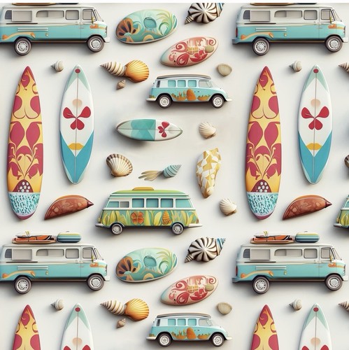 100 cotton fabric camper van - camper,
