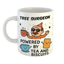 Awesome TREE SURGEON Job Mug |